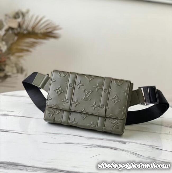 Best Price Louis Vuitton TRUNK SLINGBAG M57952 Khaki