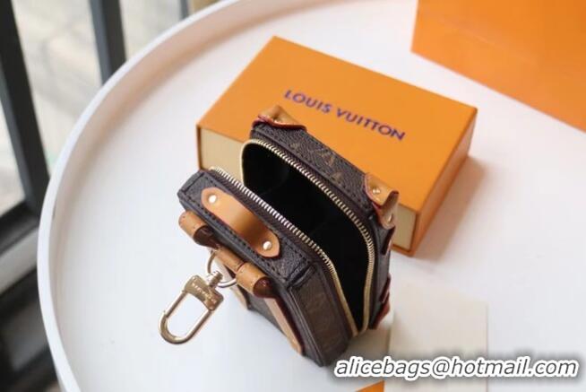 Promotional Louis Vuitton KIRIGAMI POUCH BAG CHARM AND KEY HOLDER M80221 Brown