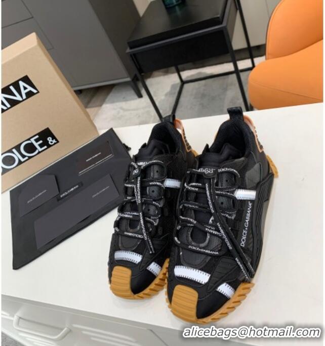 Super Quality Dolce & Gabbana NS1 Sneakers in Mixed Materials Black 061620