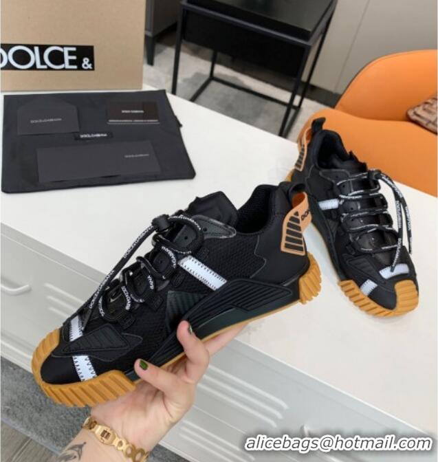 Super Quality Dolce & Gabbana NS1 Sneakers in Mixed Materials Black 061620