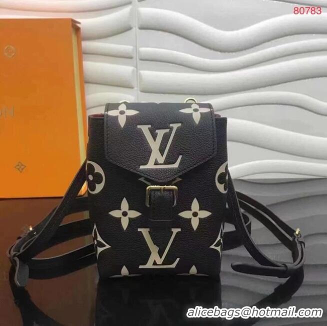 Promotional Louis Vuitton TINY BACKPACK M80783 Black&Cream