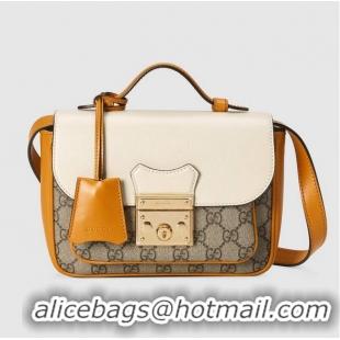 Buy Classic Gucci Padlock mini bag 658487 white