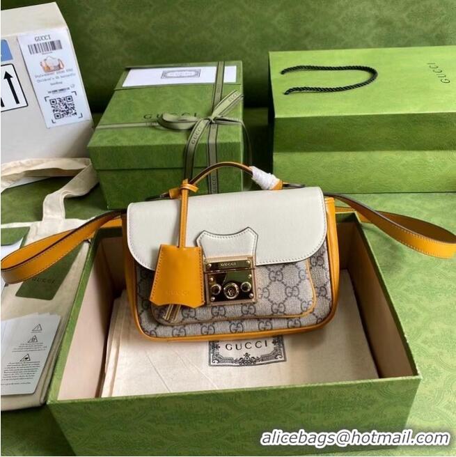 Buy Classic Gucci Padlock mini bag 658487 white