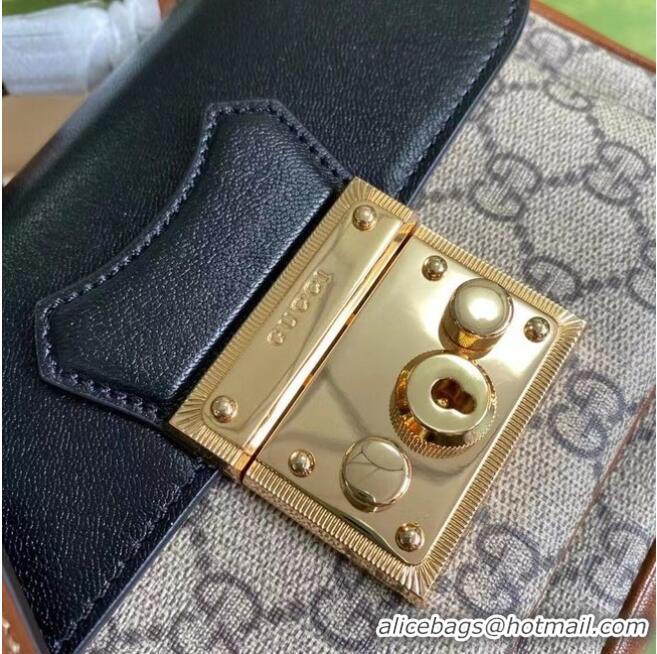 Top Quality Gucci Padlock mini bag 658487 black