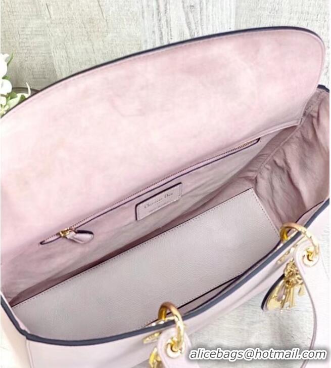 Best Price DIOR LADY BAG Gradient Cannage Lambskin M0584 light pink