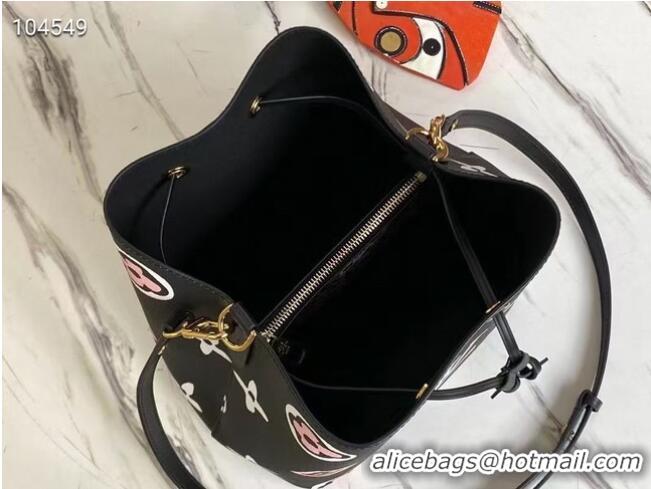 Well Crafted Louis Vuitton NEONOE MM M44821 Black