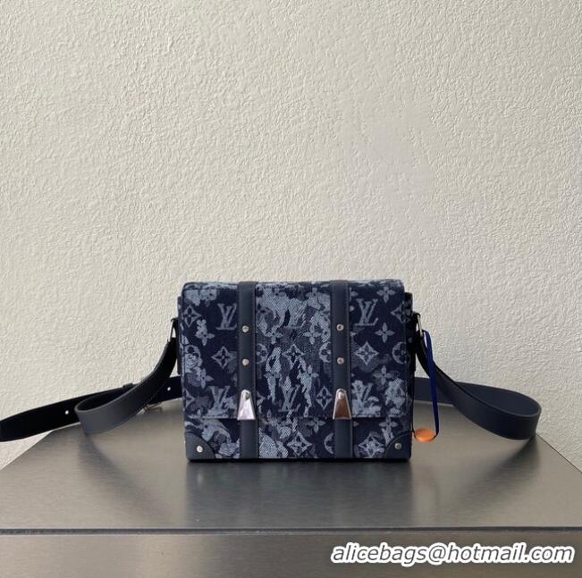 Top Quality Louis Vuitton Monogram Original Leather M57282 Navy