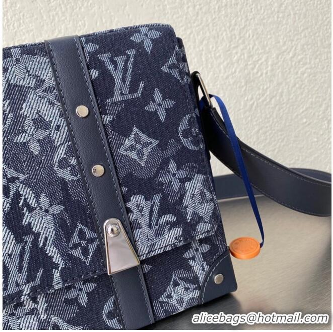 Top Quality Louis Vuitton Monogram Original Leather M57282 Navy