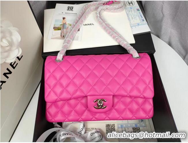 Best Price Chanel Shoulder Flap Bag Original Sheepskin leather A1112 Pink