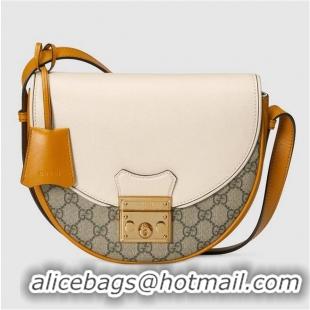 Best Price Gucci Padlock small shoulder bag 644524 White