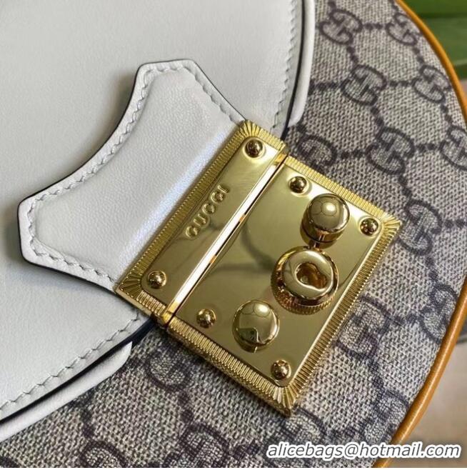 Best Price Gucci Padlock small shoulder bag 644524 White