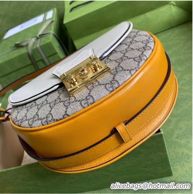 Best Price Gucci Padlock small shoulder bag 644524 White