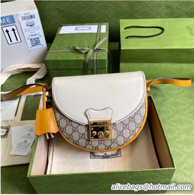 Best Price Gucci Padlock small shoulder bag 644524 White