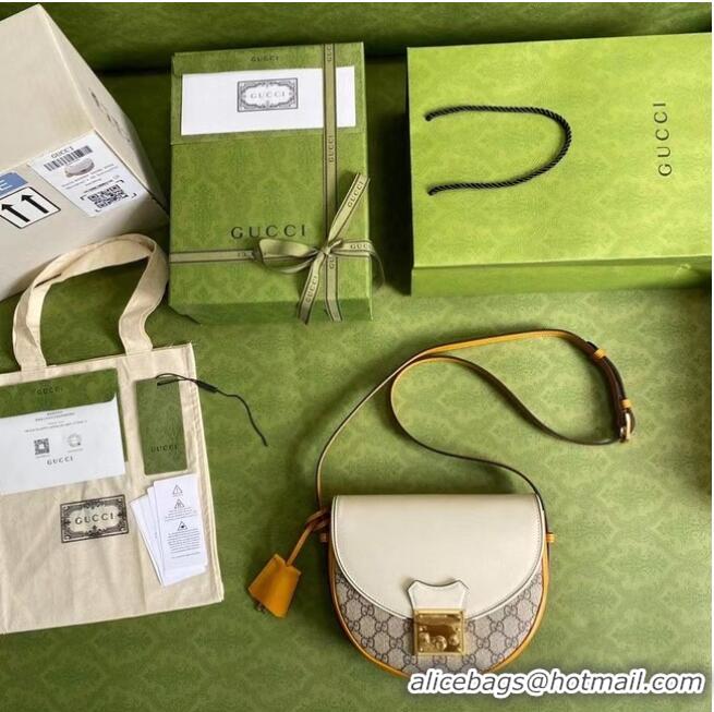 Best Price Gucci Padlock small shoulder bag 644524 White