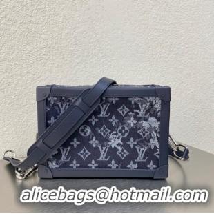 Buy Inexpensive Louis Vuitton Monogram Original Leather M57283 Navy