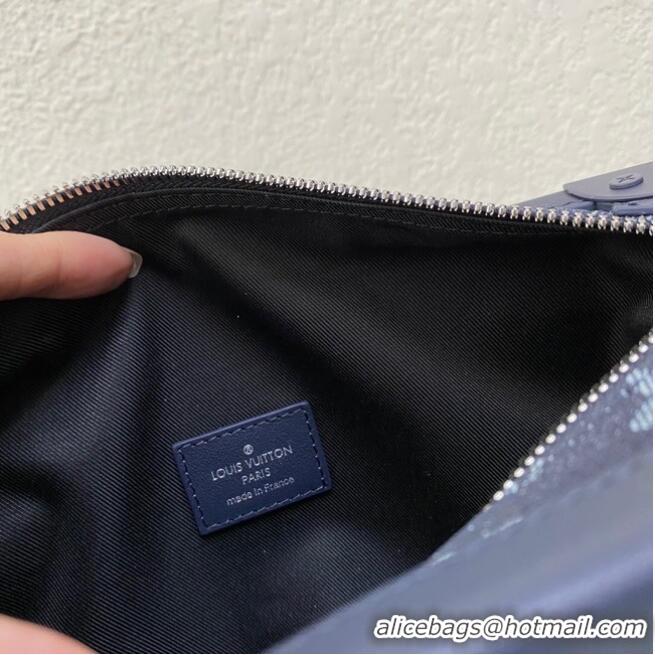 Buy Inexpensive Louis Vuitton Monogram Original Leather M57283 Navy