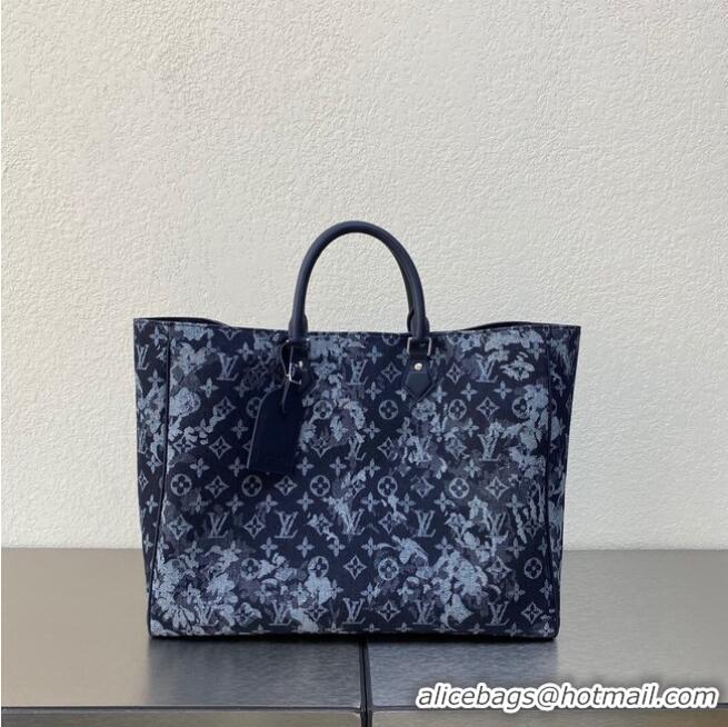 Well Crafted Louis Vuitton GRAND SAC M57284 Navy