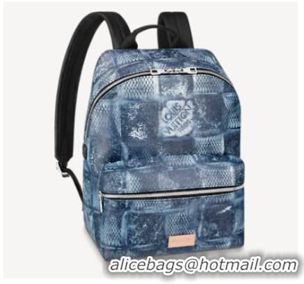 Good Product Louis Vuitton DISCOVERY BACKPACK N50060 Ocean Blue