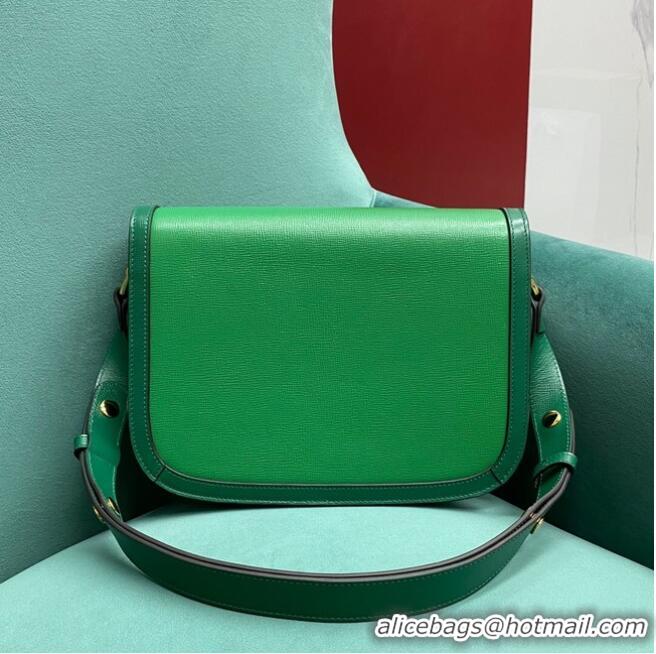 Buy Discount Gucci Horsebit 1955 mini bag 658574 Green