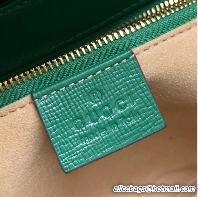 Buy Discount Gucci Horsebit 1955 mini bag 658574 Green