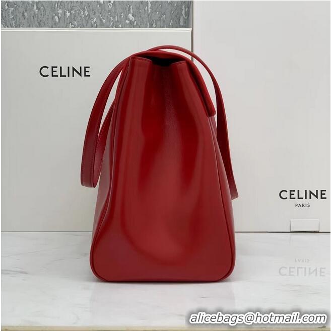 Shop Grade Celine MEDIUM SOFT 16 BAG IN SMOOTH CALFSKIN CR94043 red