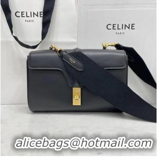 Promotional Celine TEEN SOFT 16 IN SMOOTH CALFSKIN 196853 Black