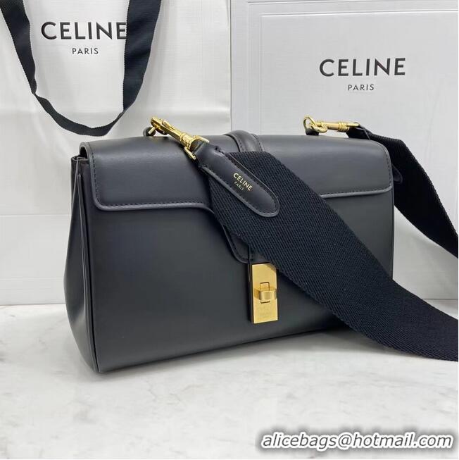 Promotional Celine TEEN SOFT 16 IN SMOOTH CALFSKIN 196853 Black