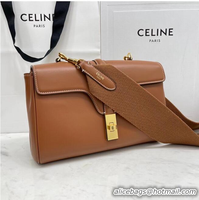 Reasonable Price Celine TEEN SOFT 16 IN SMOOTH CALFSKIN 196853 TAN