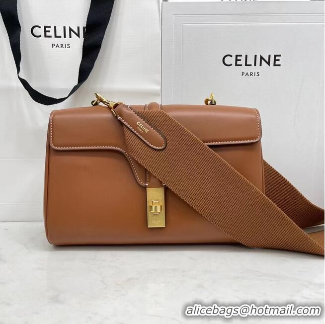 Reasonable Price Celine TEEN SOFT 16 IN SMOOTH CALFSKIN 196853 TAN