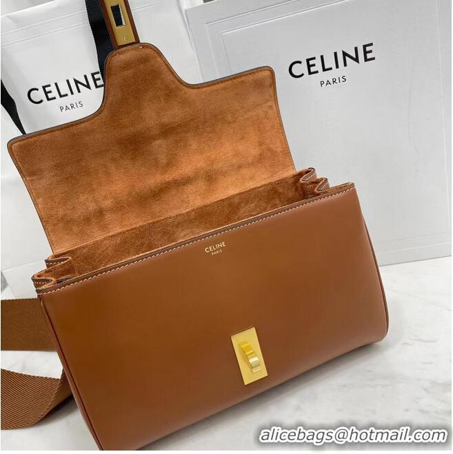 Reasonable Price Celine TEEN SOFT 16 IN SMOOTH CALFSKIN 196853 TAN