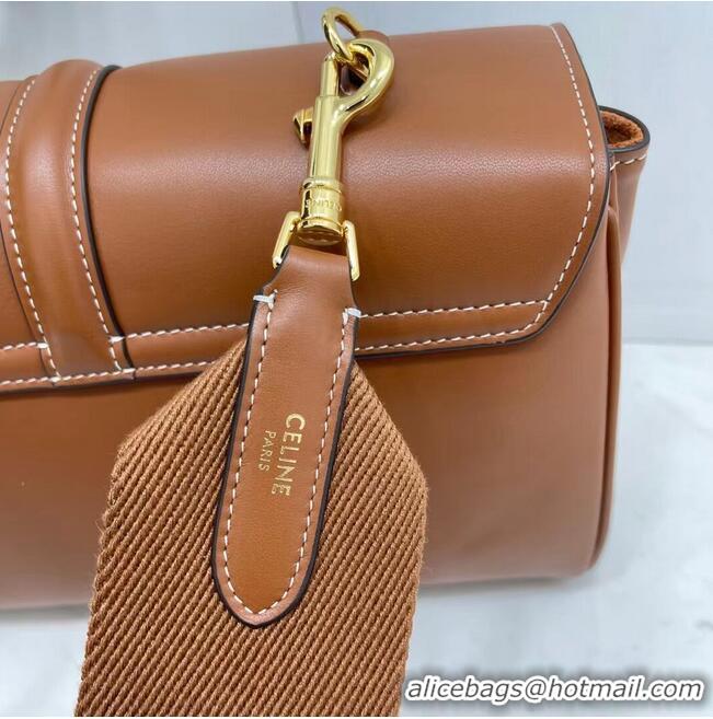 Reasonable Price Celine TEEN SOFT 16 IN SMOOTH CALFSKIN 196853 TAN