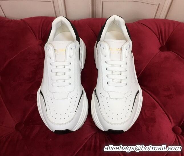 Pretty Style Dolce Gabbana Stretch Mesh Daymaster Sneakers 120152 White/Black