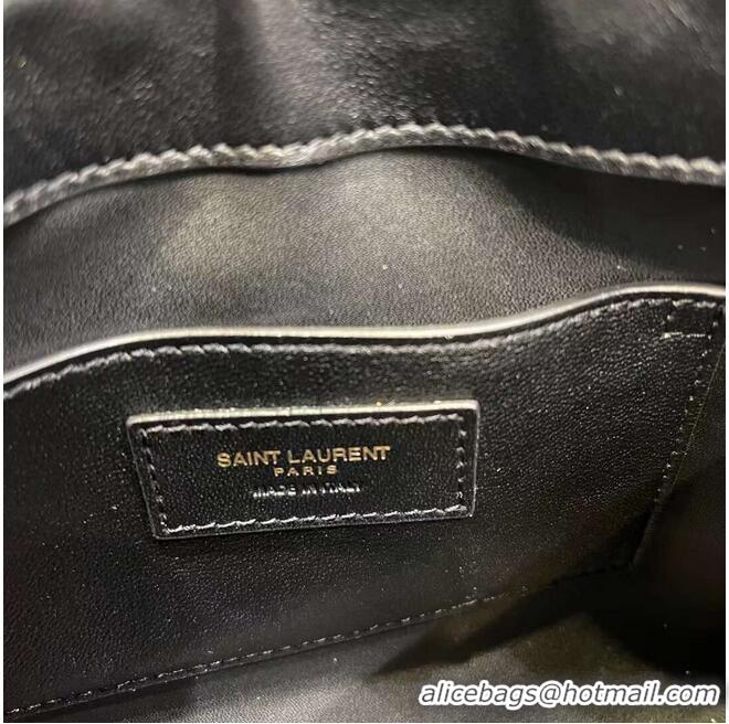 Best Product Yves Saint Laurent Calfskin Leather Y357361 Black