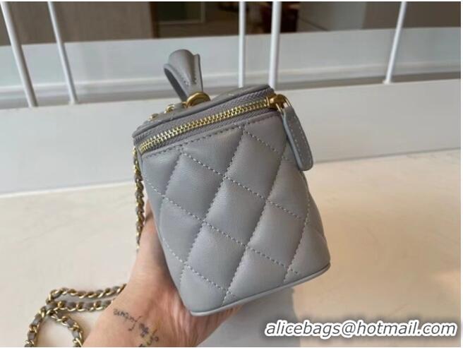 Most Popular Chanel Original Small classic chain box handbag AP2199 grey