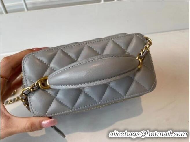 Most Popular Chanel Original Small classic chain box handbag AP2199 grey