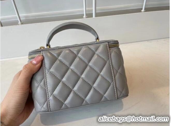 Most Popular Chanel Original Small classic chain box handbag AP2199 grey