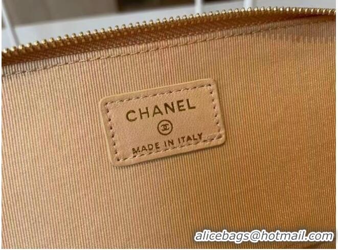 Discount Chanel Original Small classic chain box handbag AP2199 Apricot