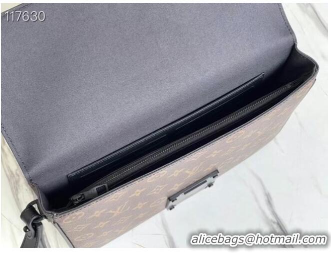 Good Product Louis Vuitton Original Monogram Canvas Zipper Clutch bag M80560 Black