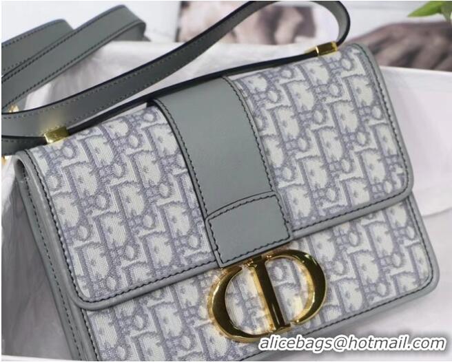 Buy Luxury Dior 30 MONTAIGNE BAG Oblique Jacquard M9203UT Gray