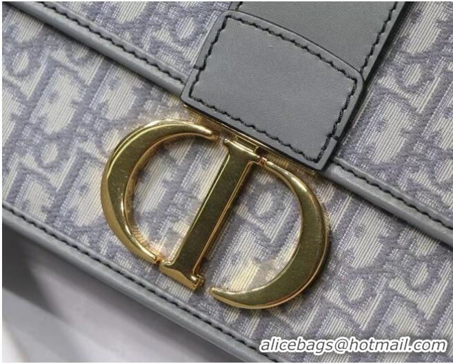 Buy Luxury Dior 30 MONTAIGNE BAG Oblique Jacquard M9203UT Gray