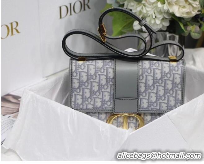 Buy Luxury Dior 30 MONTAIGNE BAG Oblique Jacquard M9203UT Gray