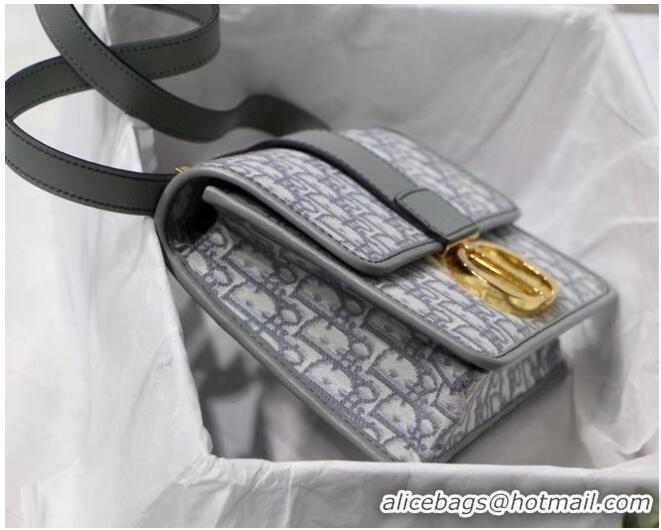 Buy Luxury Dior 30 MONTAIGNE BAG Oblique Jacquard M9203UT Gray