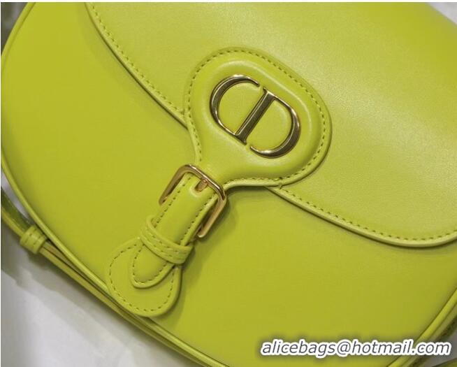 Buy New Cheap MEDIUM DIOR BOBBY BAG Warm Taupe Box Calfskin M9319U Lemon