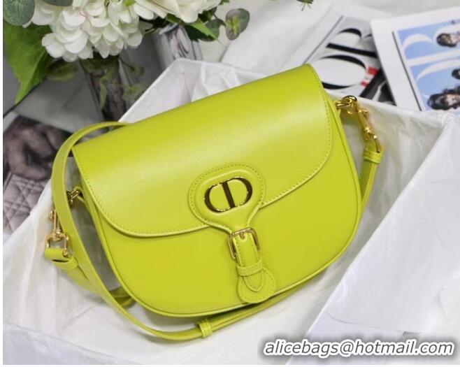 Buy New Cheap MEDIUM DIOR BOBBY BAG Warm Taupe Box Calfskin M9319U Lemon