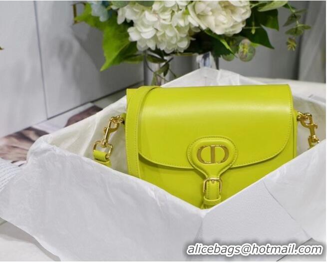 Buy New Cheap MEDIUM DIOR BOBBY BAG Warm Taupe Box Calfskin M9319U Lemon