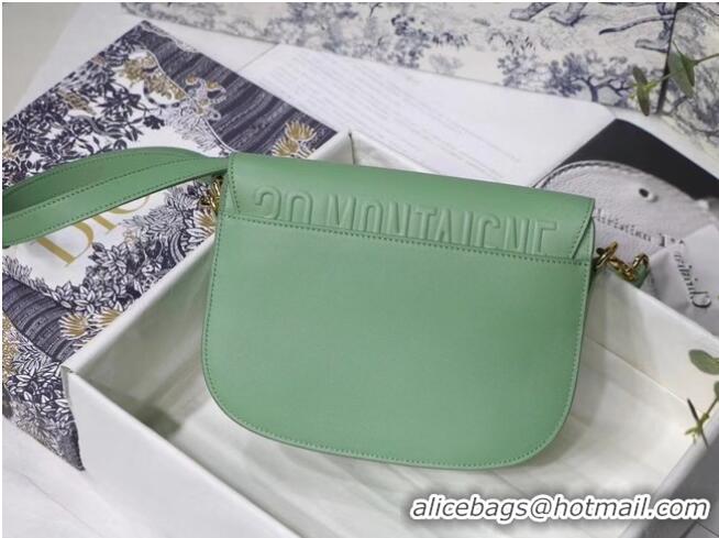 Inexpensive SMALL DIOR BOBBY BAG Box Calfskin M9317U Green