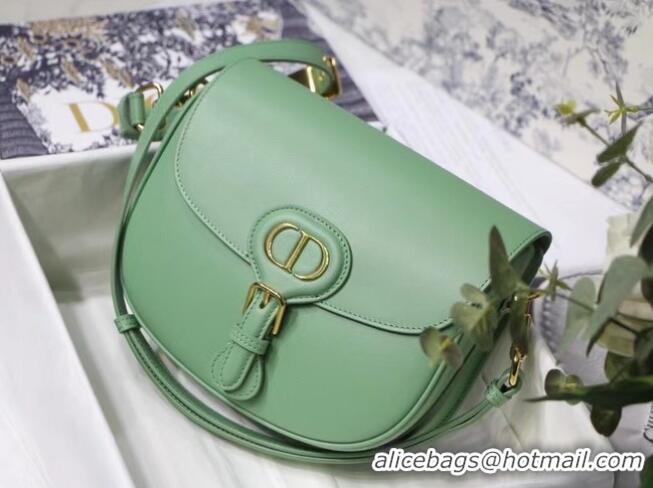 Inexpensive SMALL DIOR BOBBY BAG Box Calfskin M9317U Green