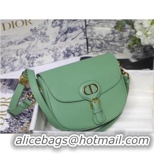 Discount MEDIUM DIOR BOBBY BAG Warm Taupe Box Calfskin M9319U Green