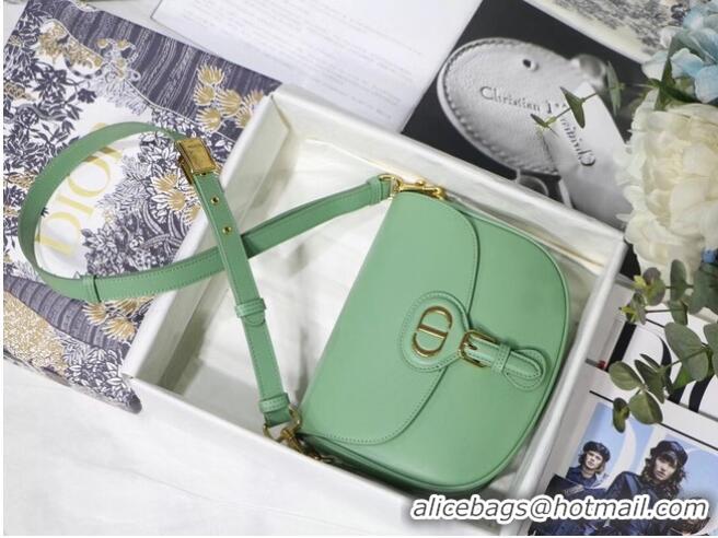 Discount MEDIUM DIOR BOBBY BAG Warm Taupe Box Calfskin M9319U Green