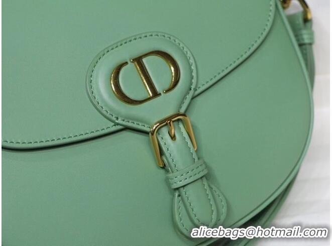 Discount MEDIUM DIOR BOBBY BAG Warm Taupe Box Calfskin M9319U Green